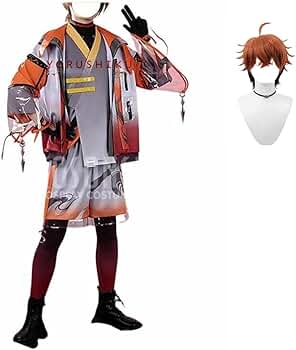 Amazon.co.jp: [CAIQISS] 北見遊征 コスプレ衣装+ウィッグ 風